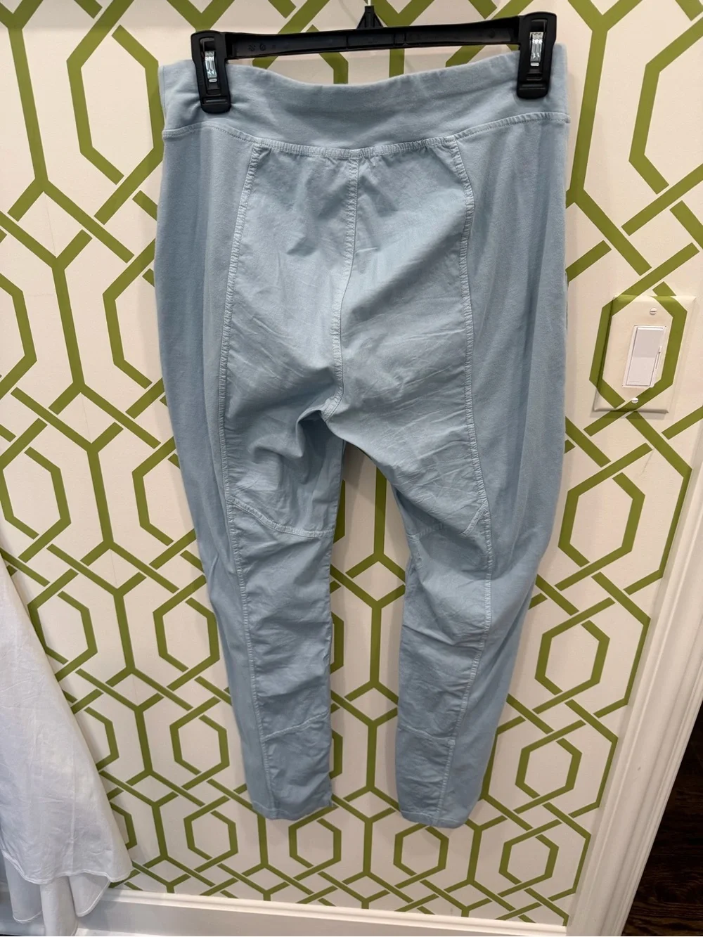 XCVI Light Blue Casual Stretch Cargo Pants